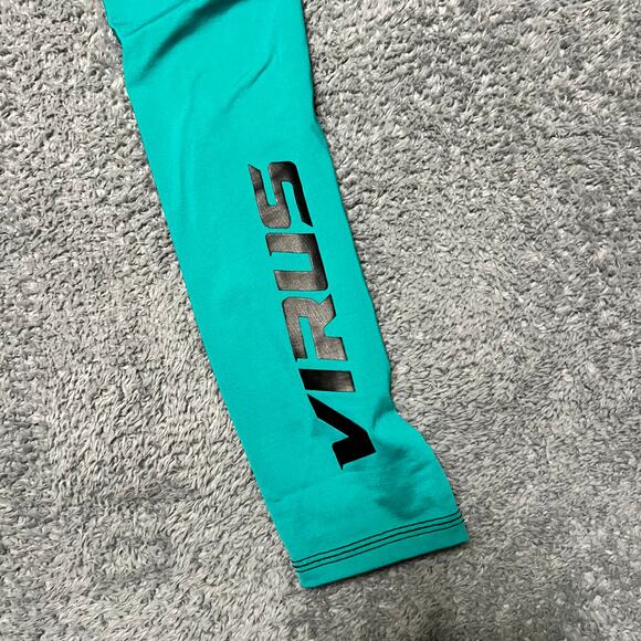 Virus Leggings Women's Large Action Sport Performance Compression - Picture 2 of 9